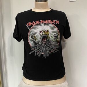 IRON MAIDEN Mens Graphic Band Tee